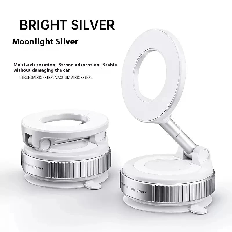 2026 NEW CAR Phone Magnetic Stand Multi-Functional Vacuum Adsorption Stretching And Folding 360° Rotate Navigation Stand