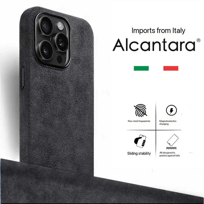 iPhone Alcantara Case